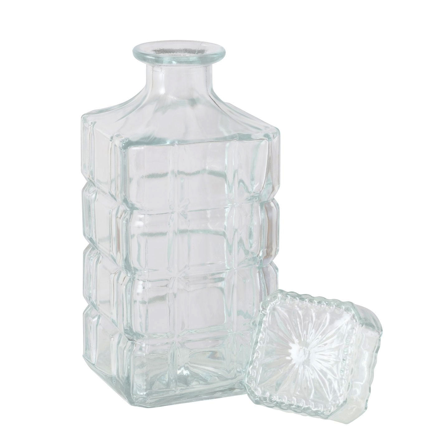 LS-LebenStil Glaskaraffe Kristall 900ml Whisky Dekanter