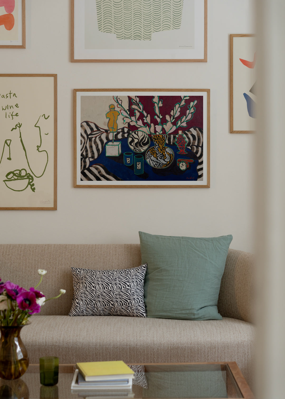 The Poster Club All the Little Things Kunstdruck A4 bunt