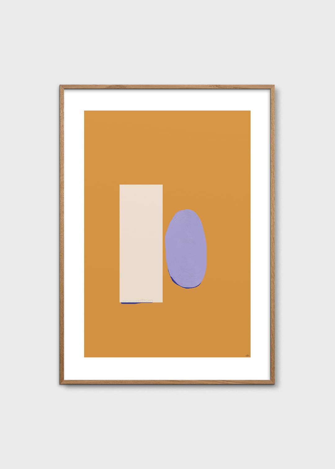 The Poster Club Art Prints Summer House Poster 30x40 cm Orange