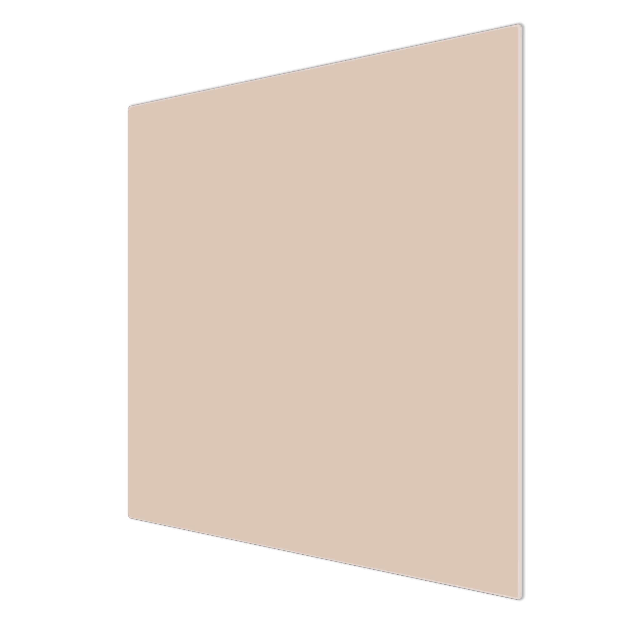 Banjado Herdabdeckplatten Taupe Abdeckung 60x52 cm einteilig