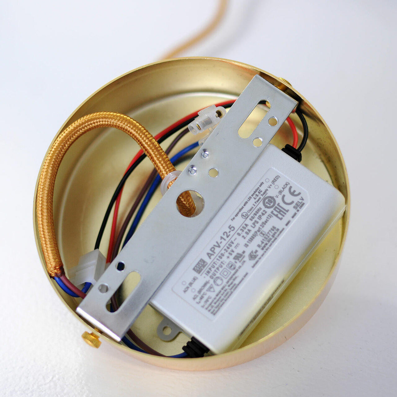 Mineheart Lighting King Edison Grande Pendelleuchte Gold