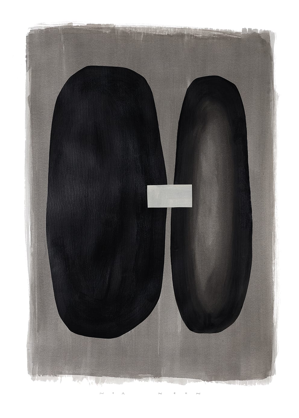 The Poster Club Art Prints Naoshima Poster 50x70 cm abstrakt