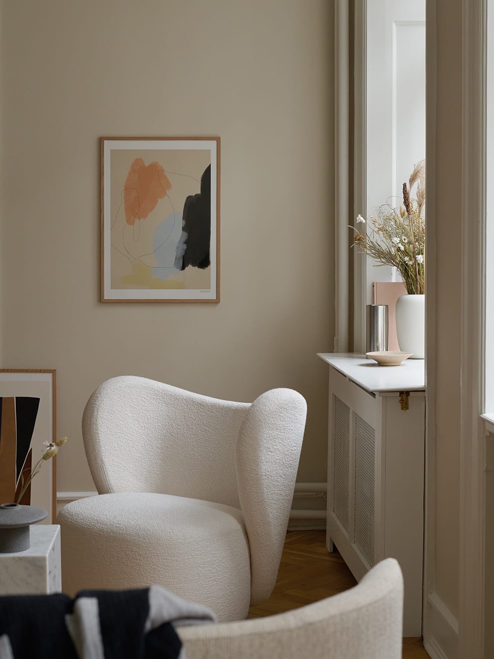 The Poster Club Art Prints Franca Poster 30x40 cm Beige