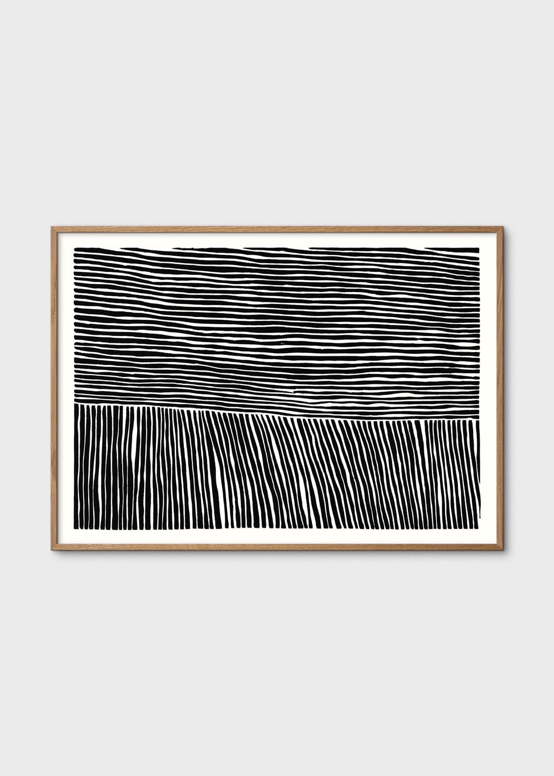 The Poster Club Art Prints The Line No. 03 Poster A2 Linie