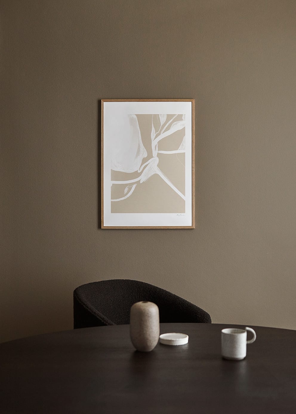 The Poster Club Branches Poster 30x40 cm beige