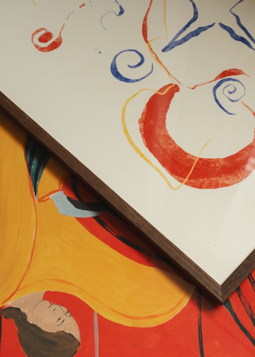 The Poster Club Perfect Match Pair 042 Kunstdruck 2er Set Rot