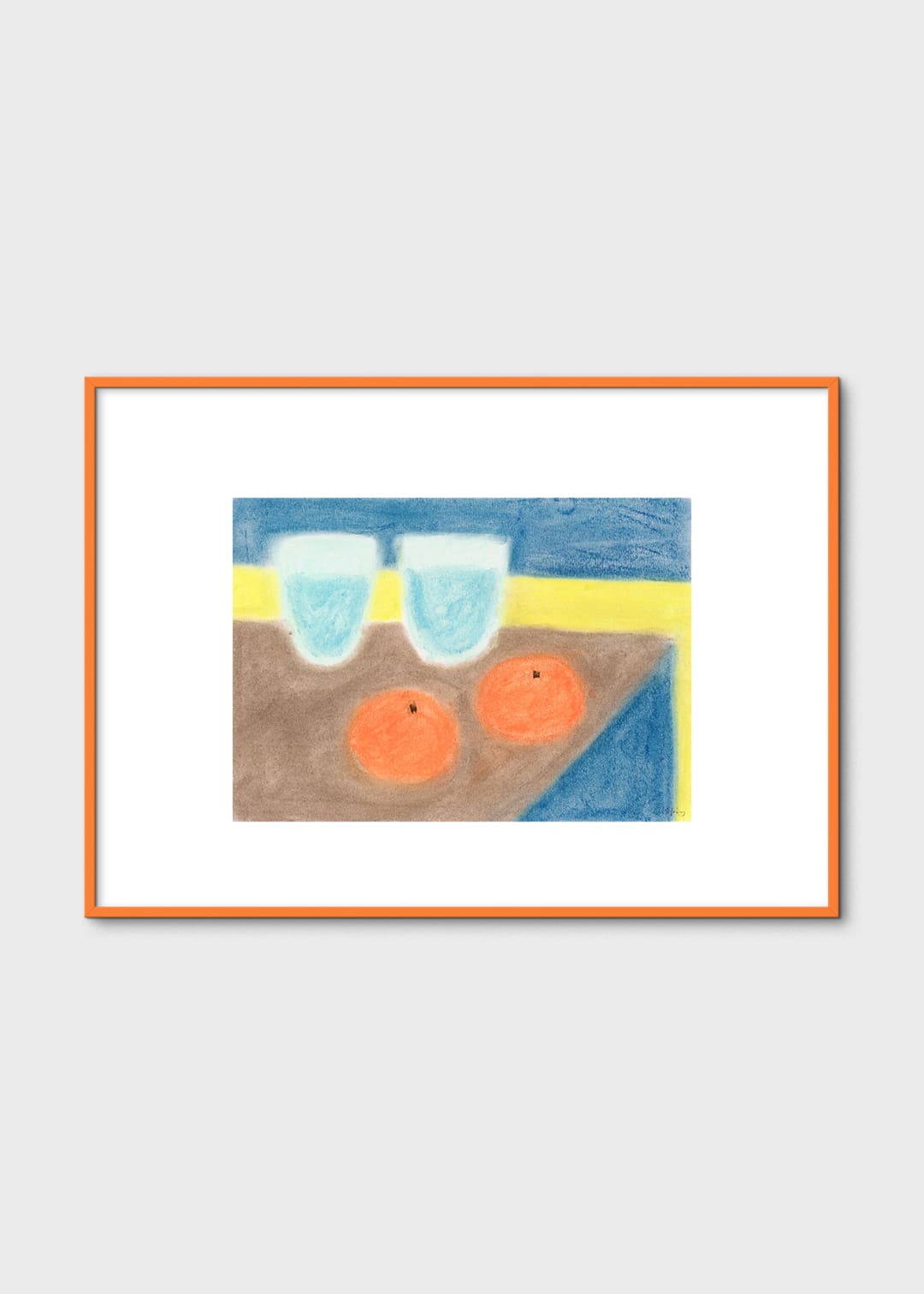 The Poster Club Art Prints Water and Clementines Poster A4