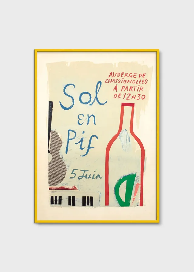 The Poster Club Sol en Pif Kunstdruck 30x40 cm beige
