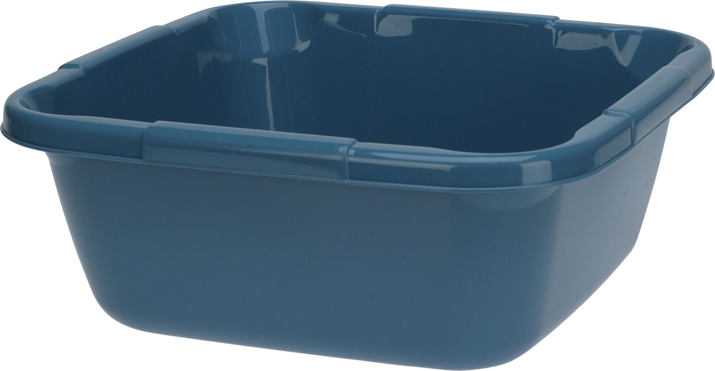LS-LebenStil Küche & Haushalt Waschschüssel 9L Spülschüssel Blau eckig
