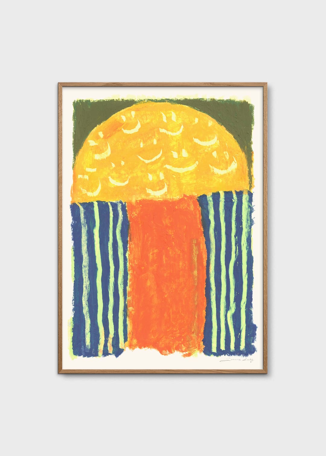 The Poster Club Laughing Jim Poster 30x40 cm botanik