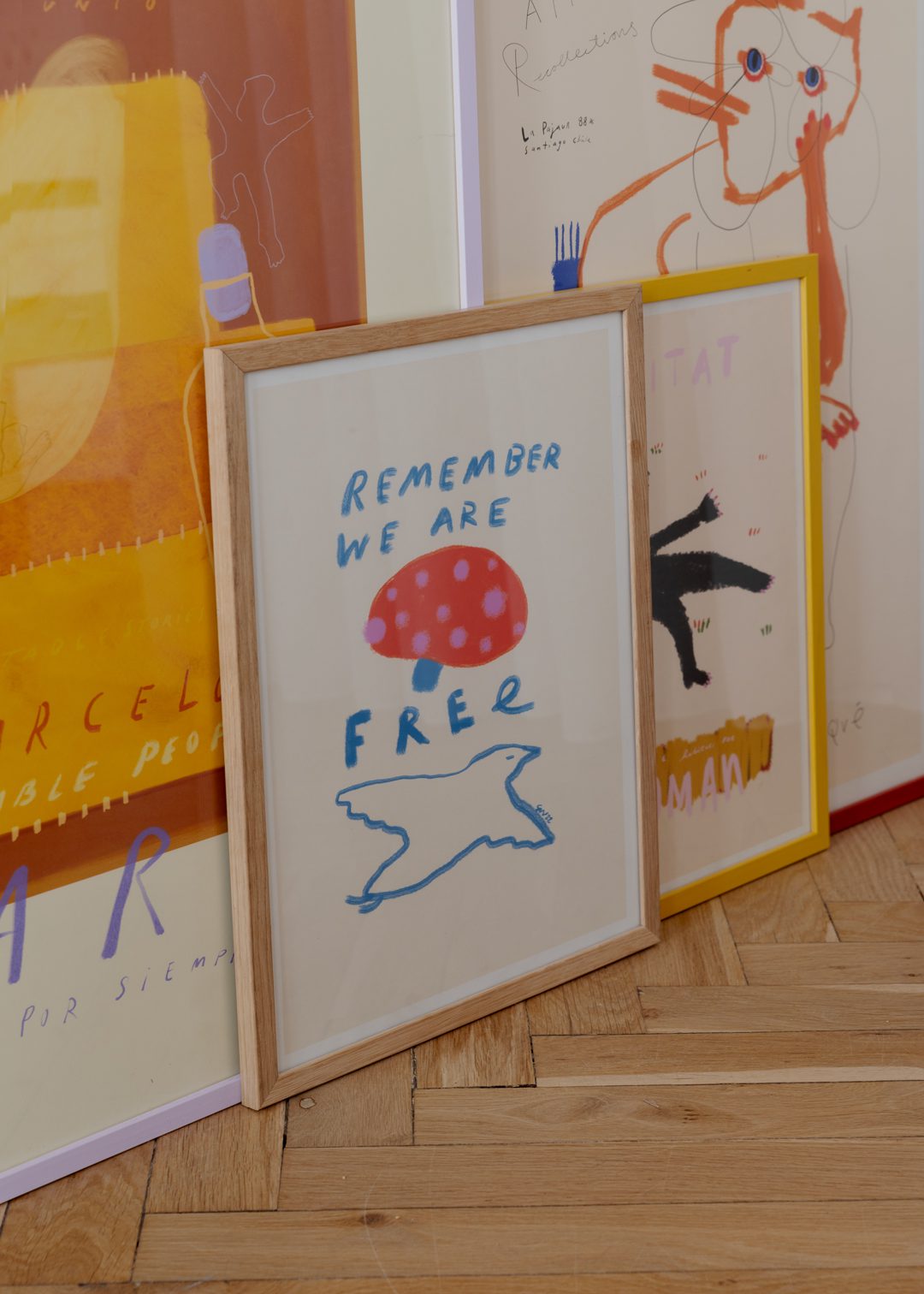 The Poster Club Remember You are Free Poster 30x40 cm abstrakt