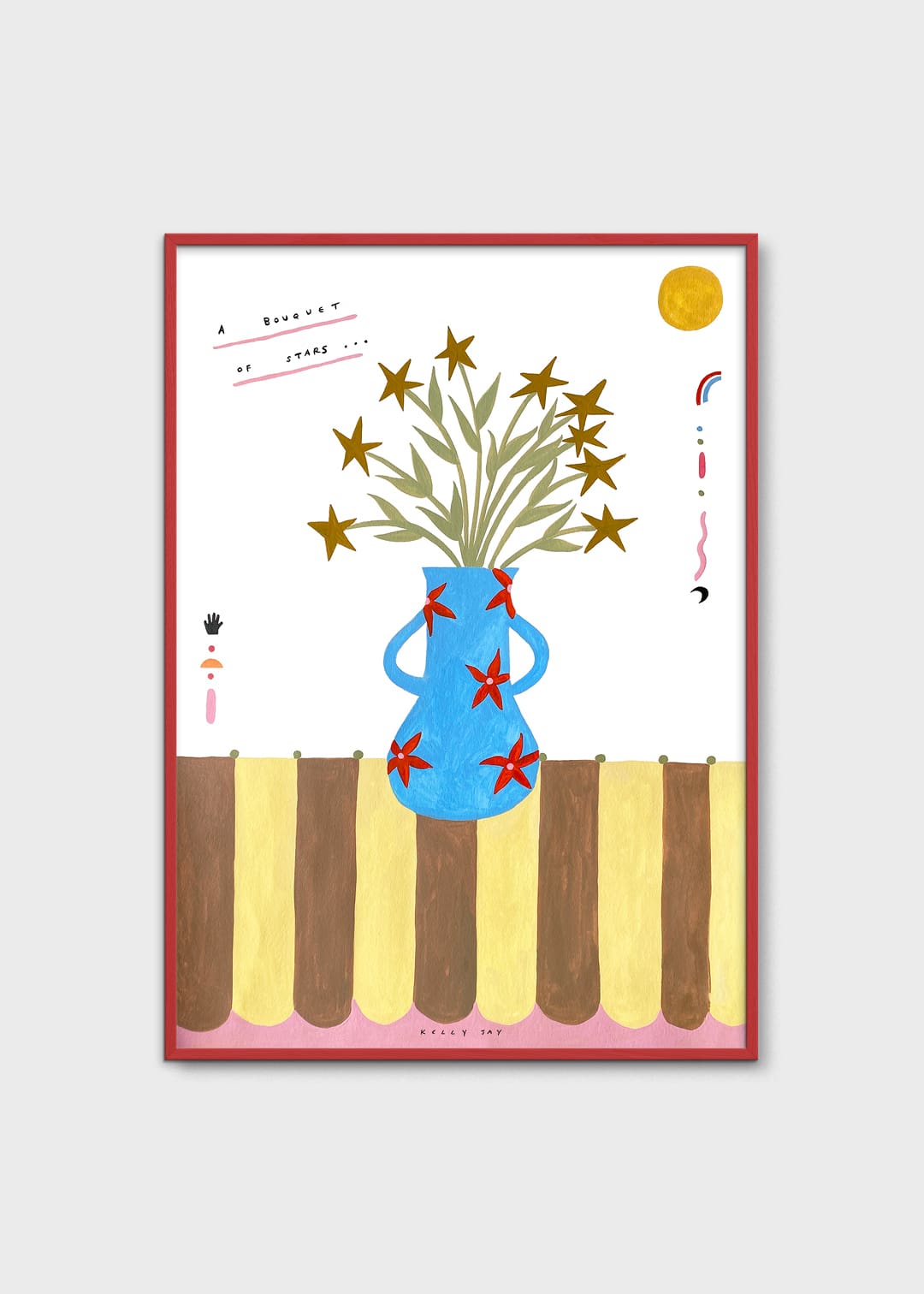 The Poster Club A Bouquet of Stars Poster 30x40 cm bunt