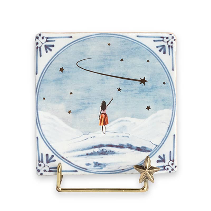 Storytiles Tile Holders Golden Holdie Star Fliesenhalter Gold Stern