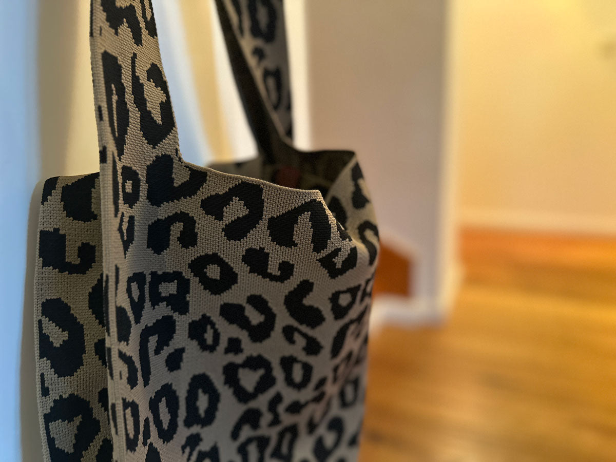 LS-LebenStil Shopper & Taschen Vintage Shopper Palma Leo 43x35cm