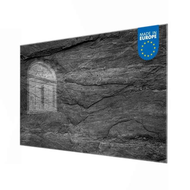 Banjado Magnettafel Schiefer Platte 1 Glasboard 45x30cm