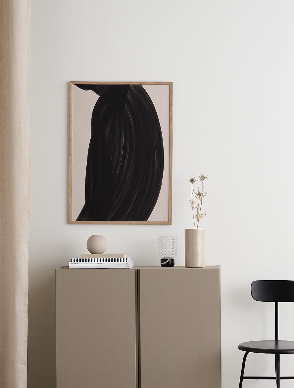 The Poster Club Her Side Kunstdruck 50x70 cm beige
