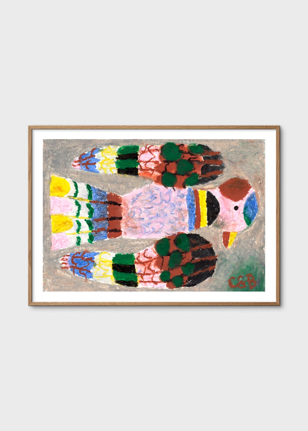 The Poster Club Art Prints Bird IV Poster A4 Vogel