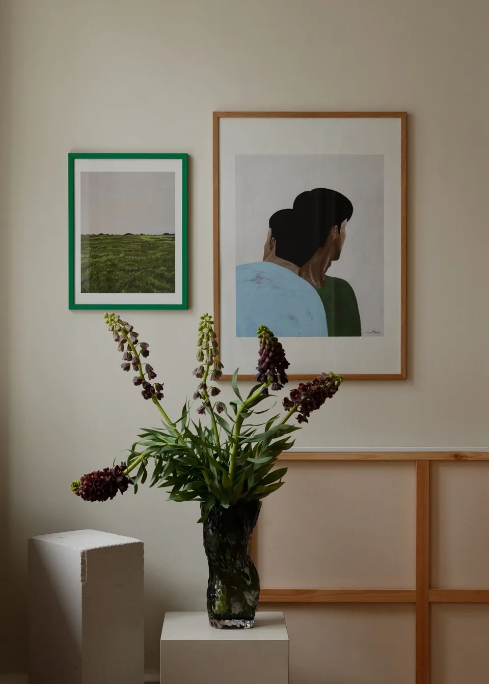 The Poster Club Art Prints Perfect Match No. 006 Poster 2er Set Grün