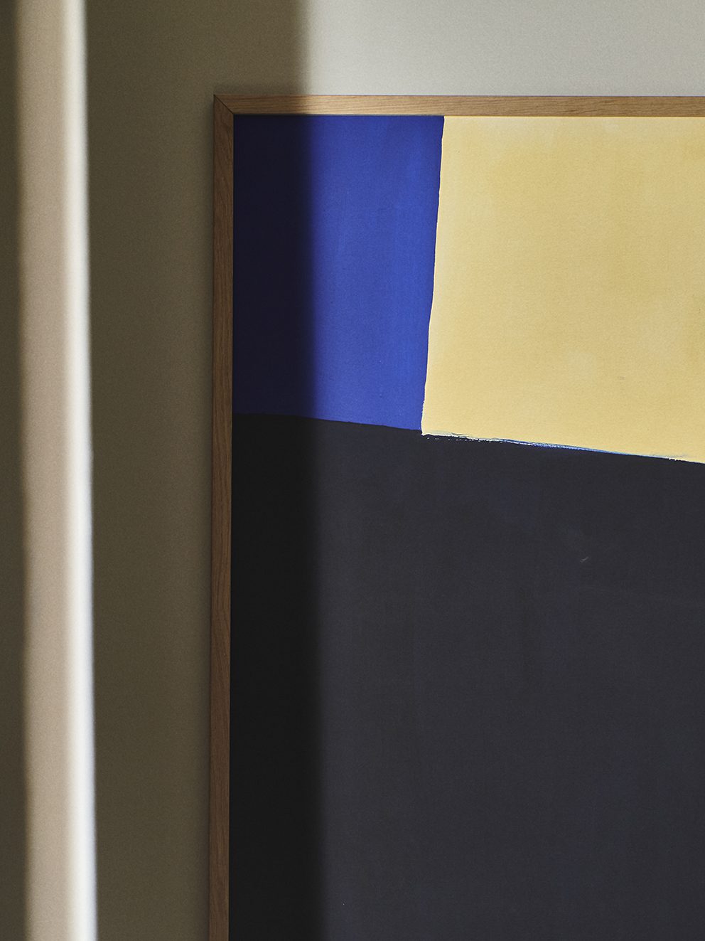 The Poster Club Court Poster 50x70 cm beige-blau