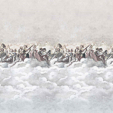 Mineheart In The Clouds Tapete Wolken A3 Muster glatt