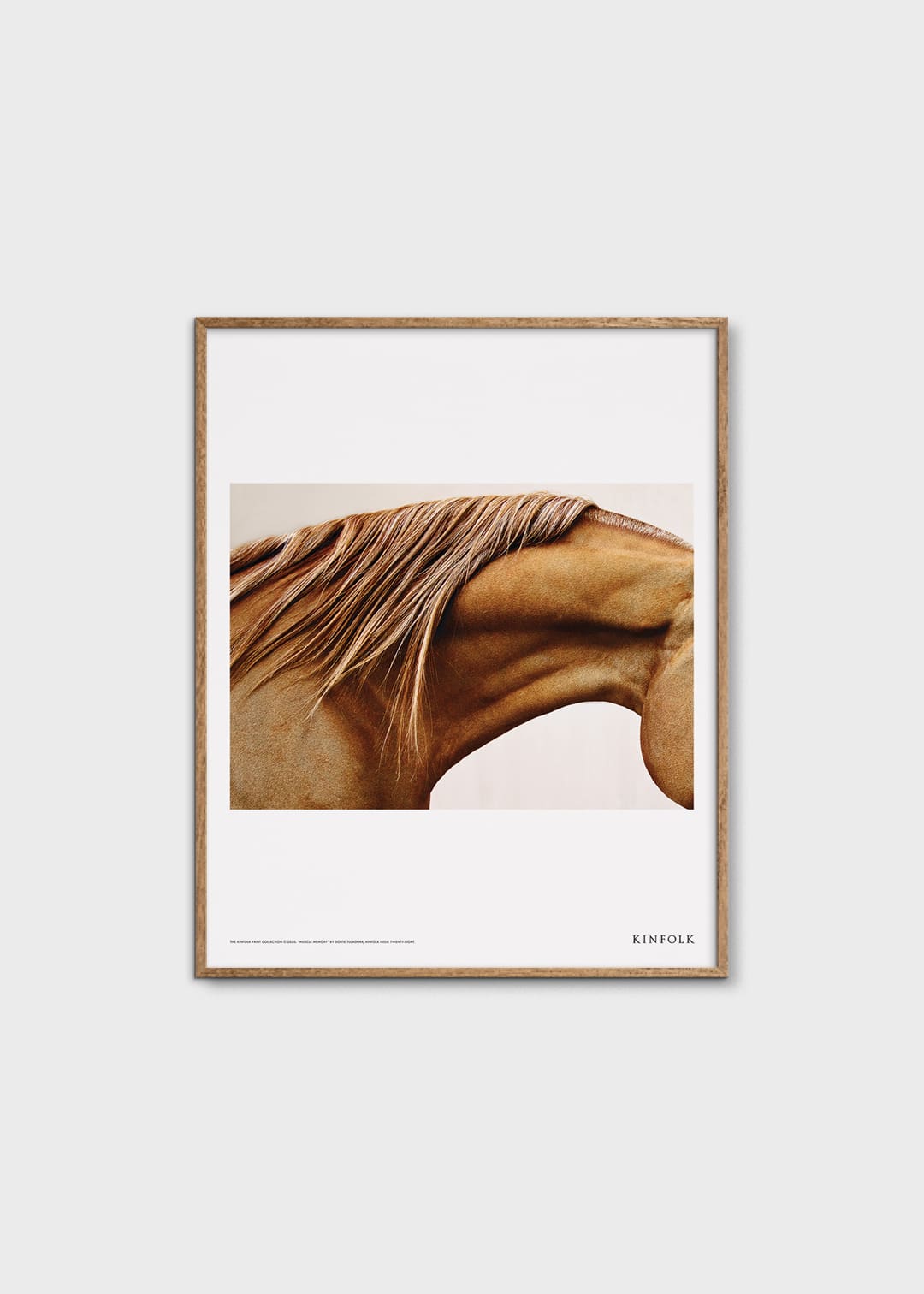 The Poster Club Art Prints Muscle Memory Poster 40x50 cm Pferd