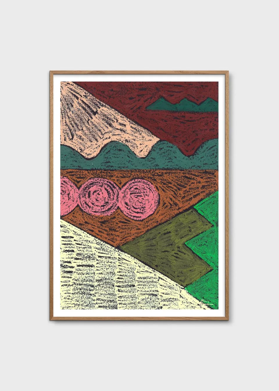 The Poster Club Art Prints England Anglophile Poster 30x40 cm bunt