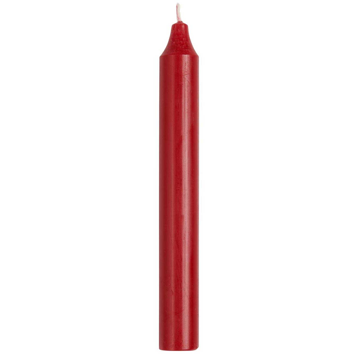 LS-LebenStil Möbel & Wohnen Ribe Stabkerzen Rot 18cm 4er Set