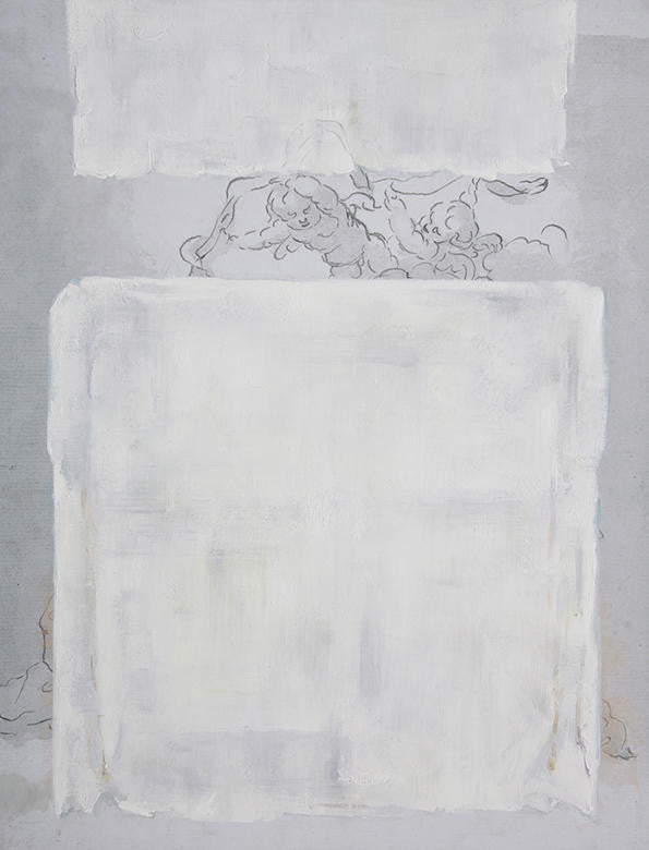 Mineheart Little Angels Original 85 x 114 cm Engel