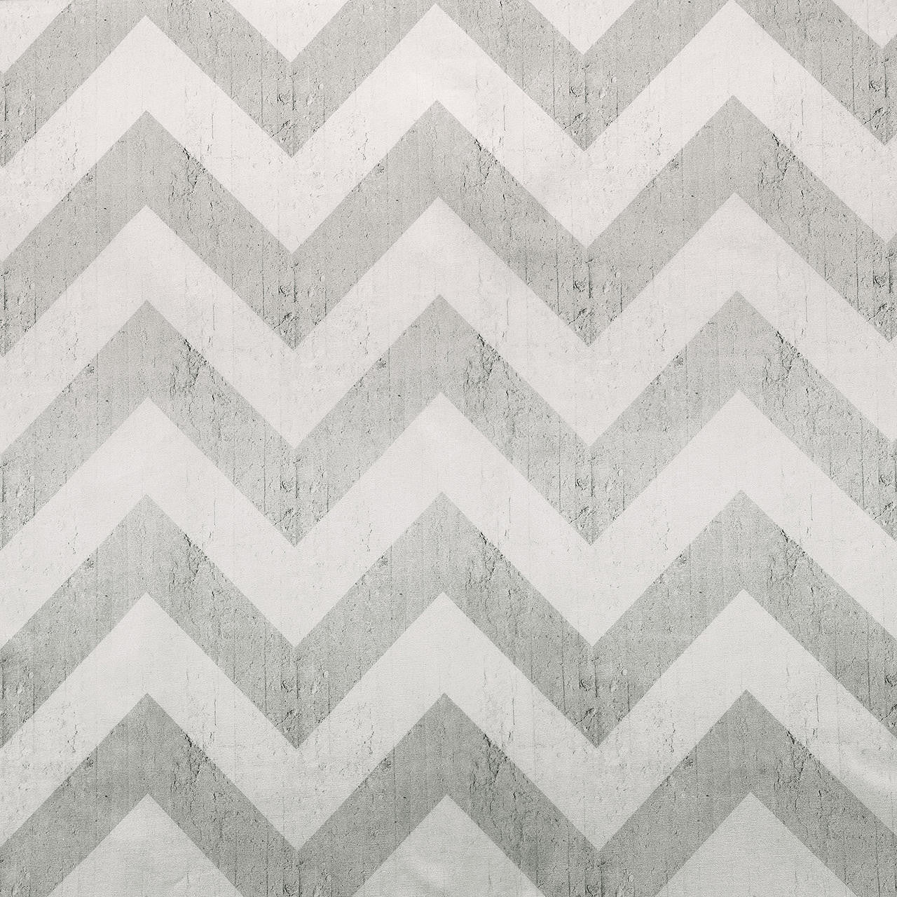 Mineheart Geometric Stripes Stoff Baumwolle grau 150cm