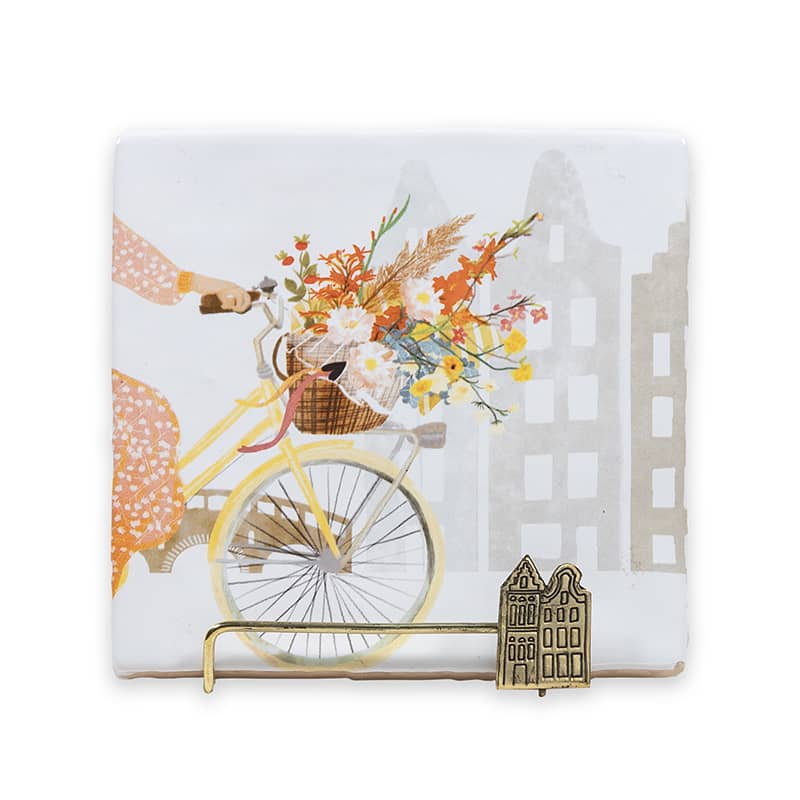 Storytiles Golden Stand House Fliesenständer Gold Metall
