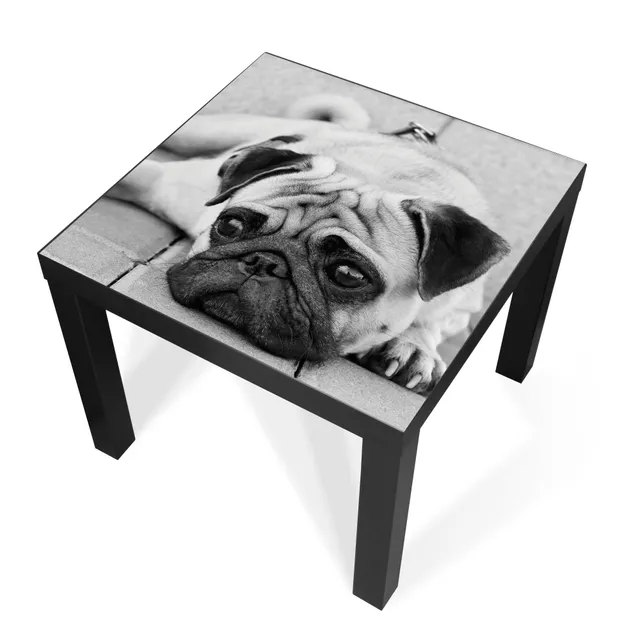 Banjado Möbelfolie Tischfolie Lotty 55x55 cm selbstklebend