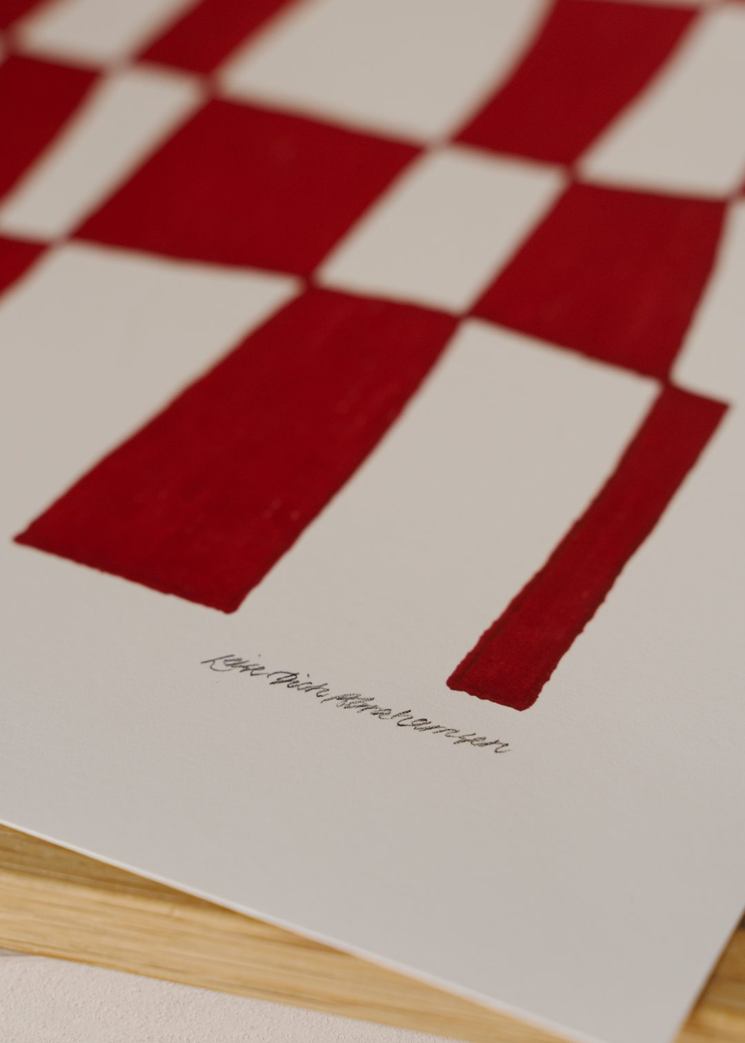 The Poster Club Square Days Poster 30x40 cm rot