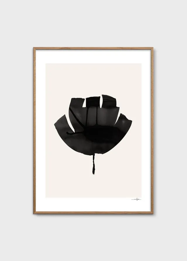 The Poster Club Art Prints Ink Drawing Poster A4 schwarz-weiß