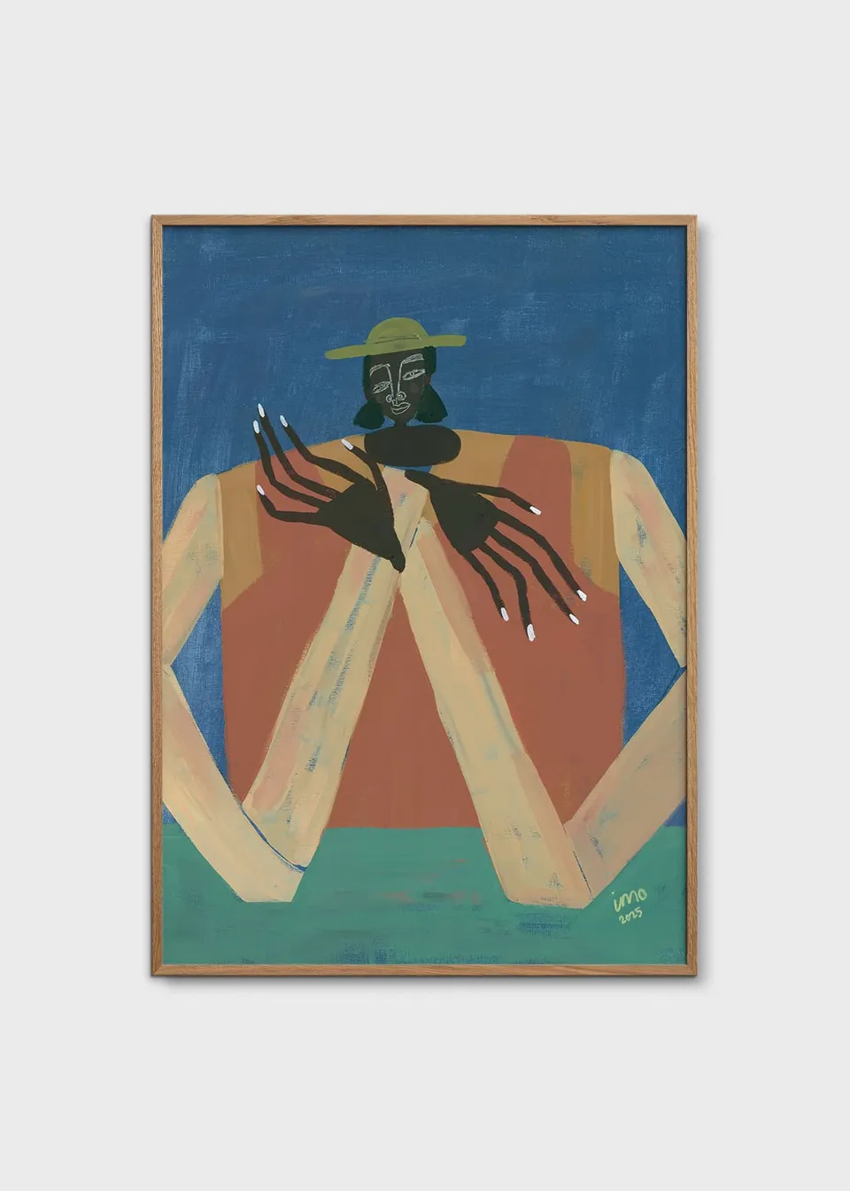 The Poster Club Art Prints Imagination Is Key Poster 30x40 cm