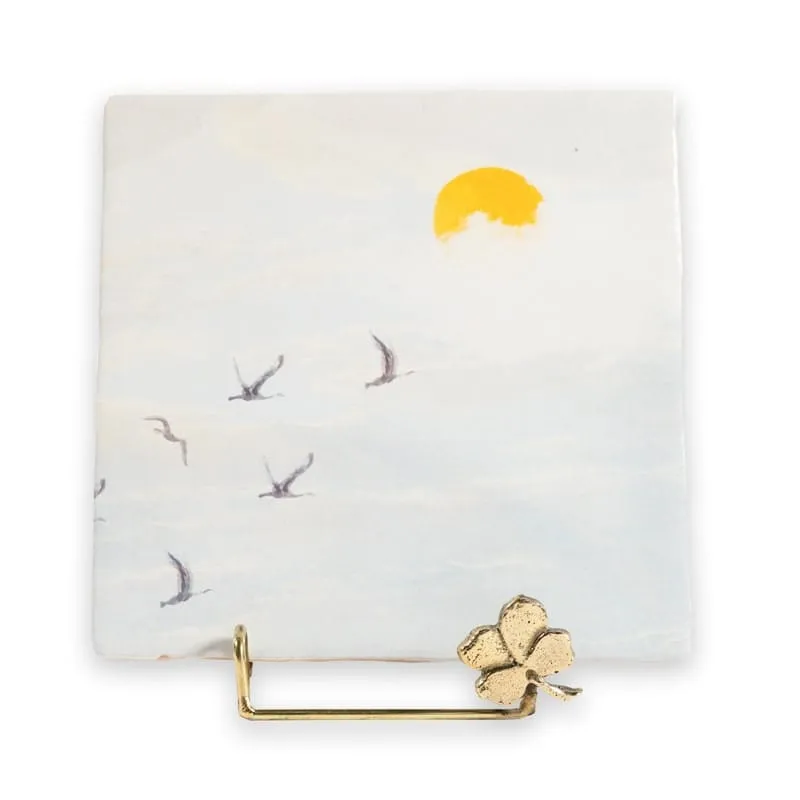 StoryTiles Tile Holders Golden Holdie Clover Halter Gold