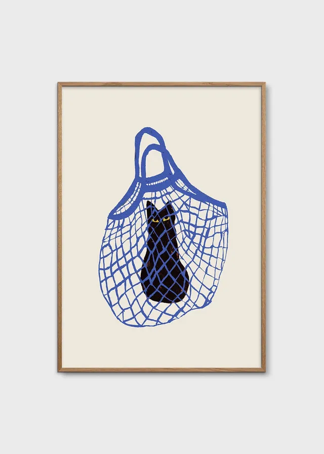 The Poster Club The Cat's In The Bag Poster 30x40 cm
