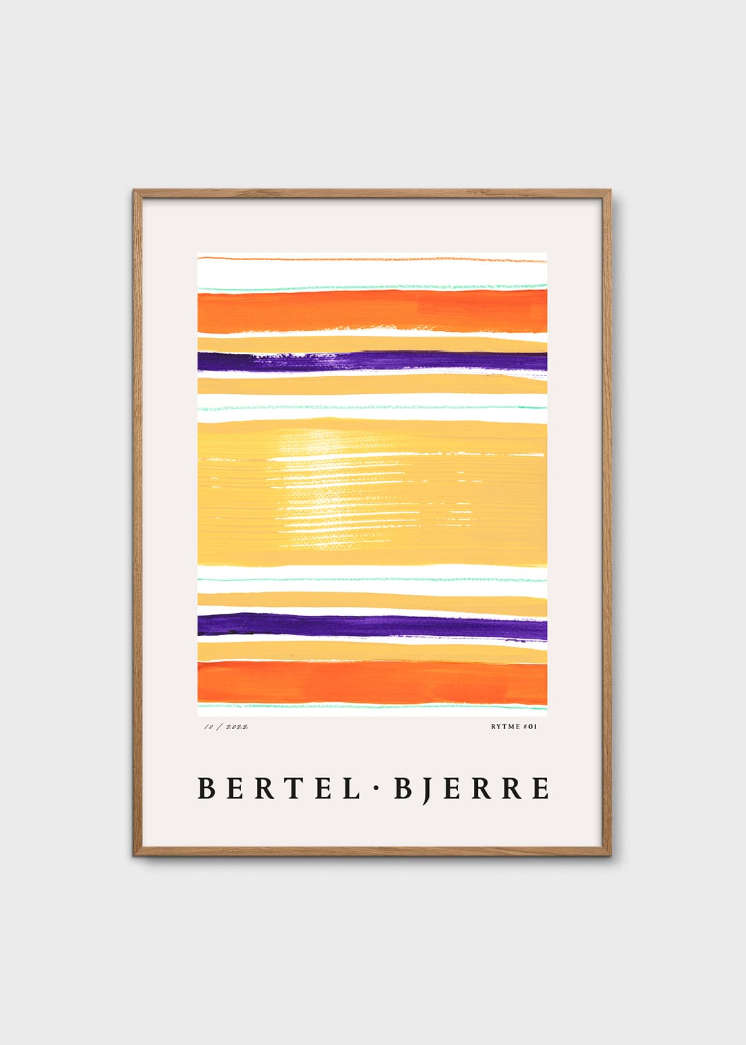 The Poster Club Rytme 01 Poster 50x70 cm bunt