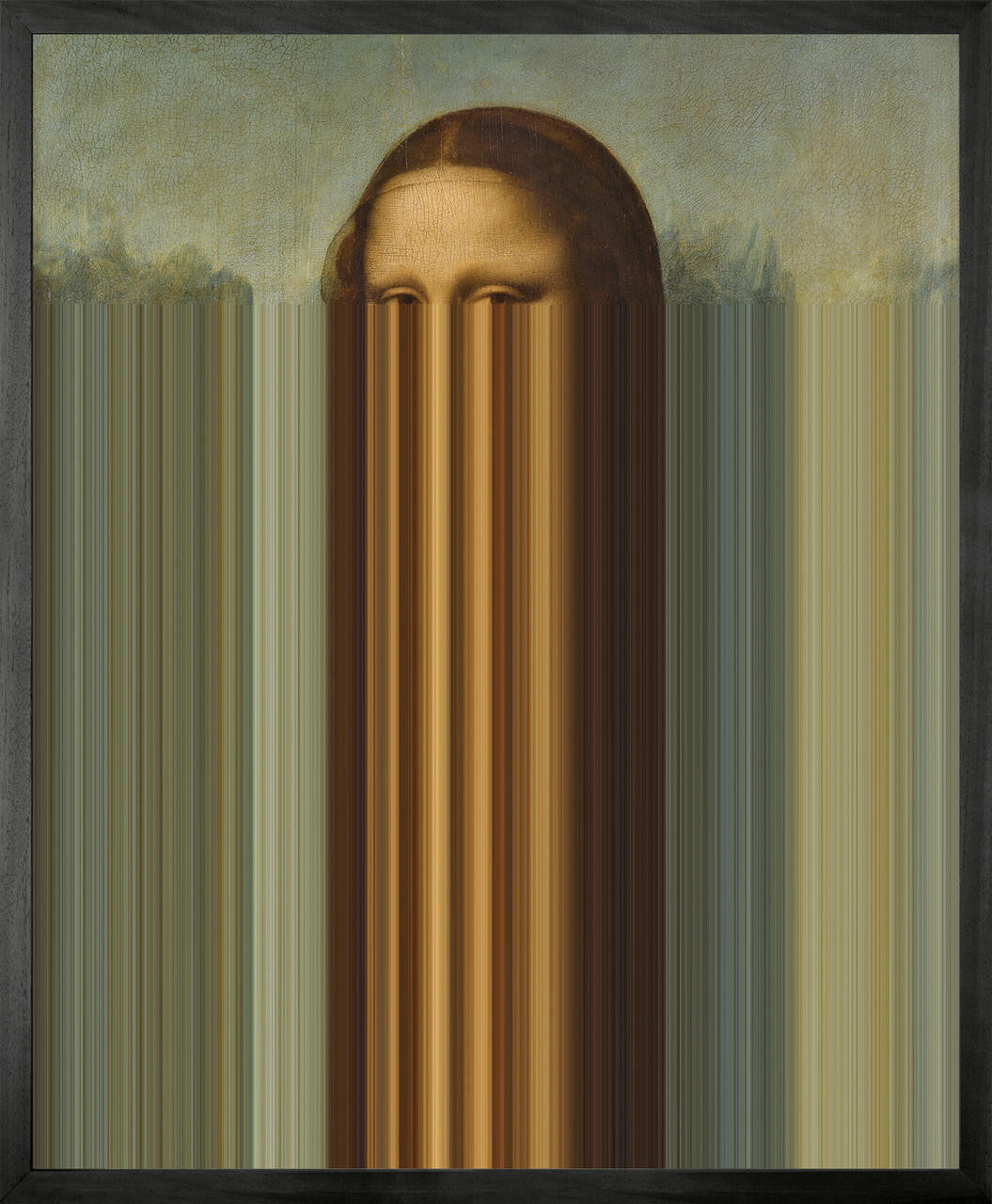 Mineheart Wall Art Mona Lisa Stripes Leinwandbild 40x50cm Streifen