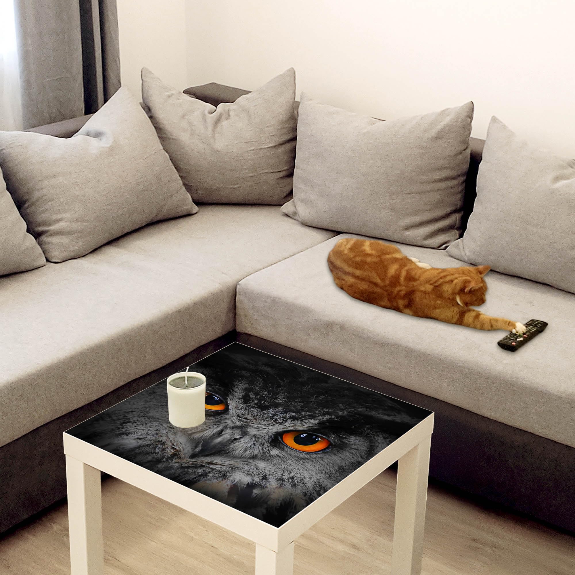 Banjado Möbelfolie Tischfolie Uhu 55x55 selbstklebend
