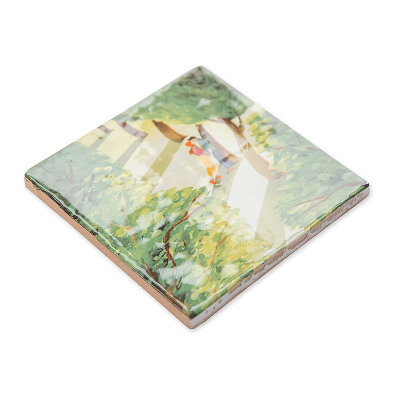 Storytiles Delft Blue Het begon met 'n kus Wandfliese S 10x10 cm