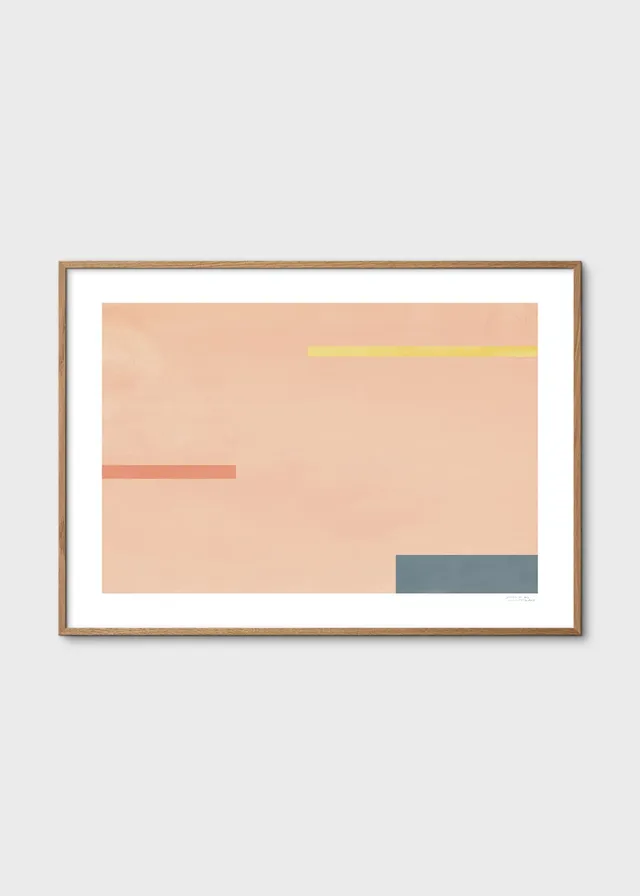 The Poster Club E1027 No 06 Poster 30x40 rosa