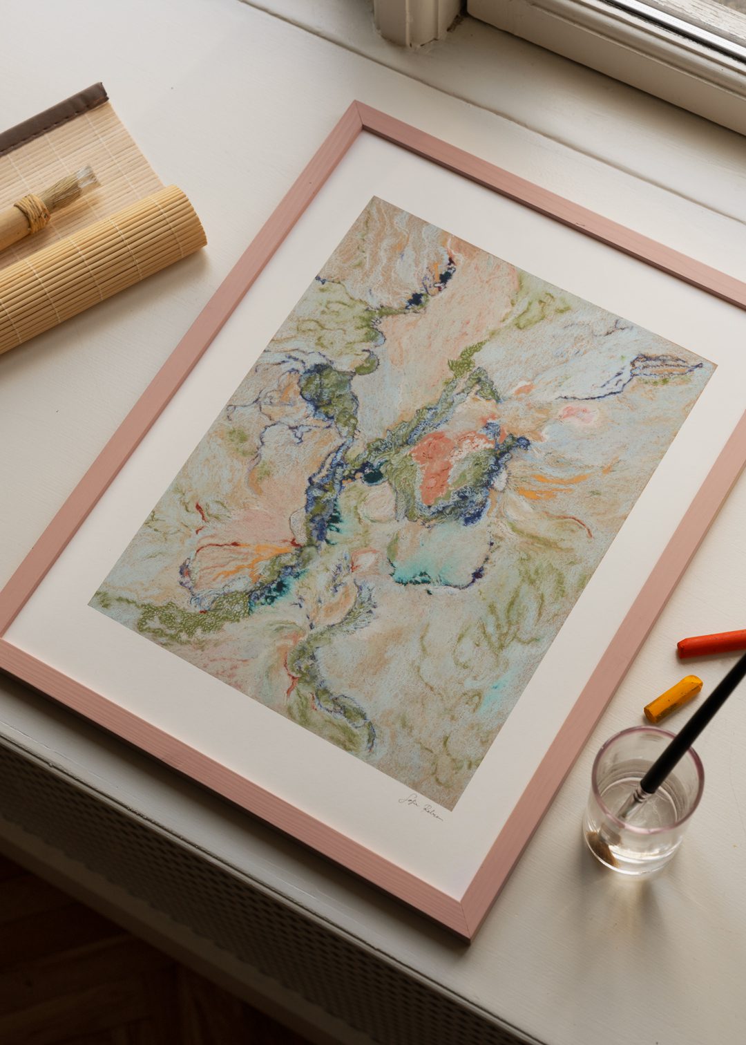 The Poster Club Art Prints Lacuna Poster A4 abstrakt