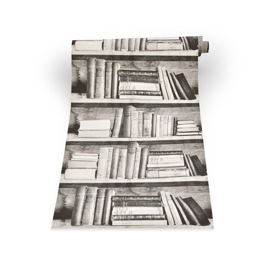 Mineheart Photocopy Bookshelf Tapete Bücherregal SW