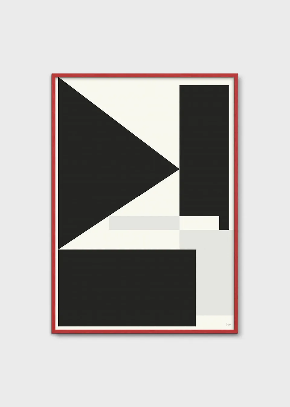 The Poster Club Composition 02 Poster 30x40 cm beige