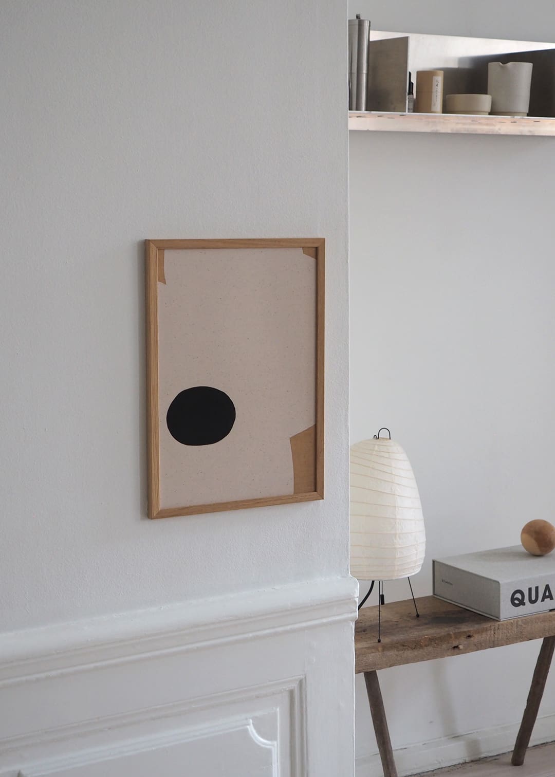 The Poster Club Art Prints Fragments No. 100 Poster 30x40 cm beige