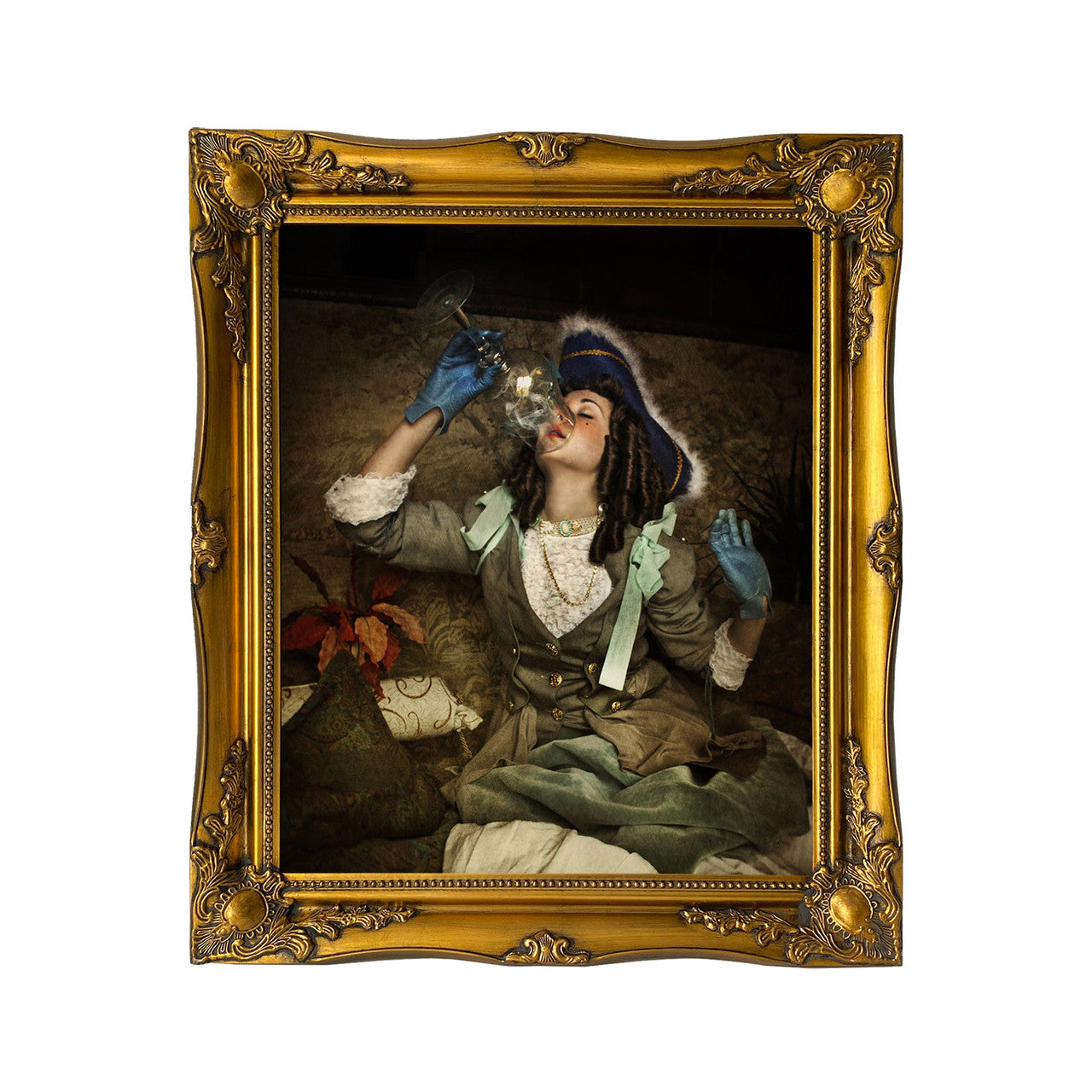 Mineheart Air is Not Enough Wandbild 66x81cm Frau