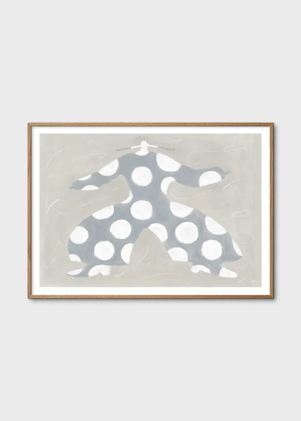 The Poster Club Sam Laylow Poster 30x40 cm figurativ beige