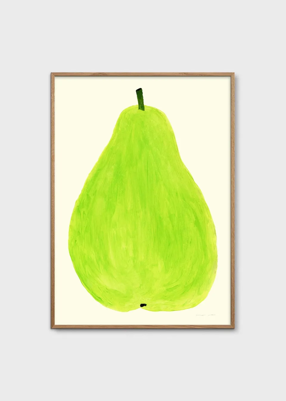 The Poster Club Art Prints Pera Limonera 1 Poster A4 grün
