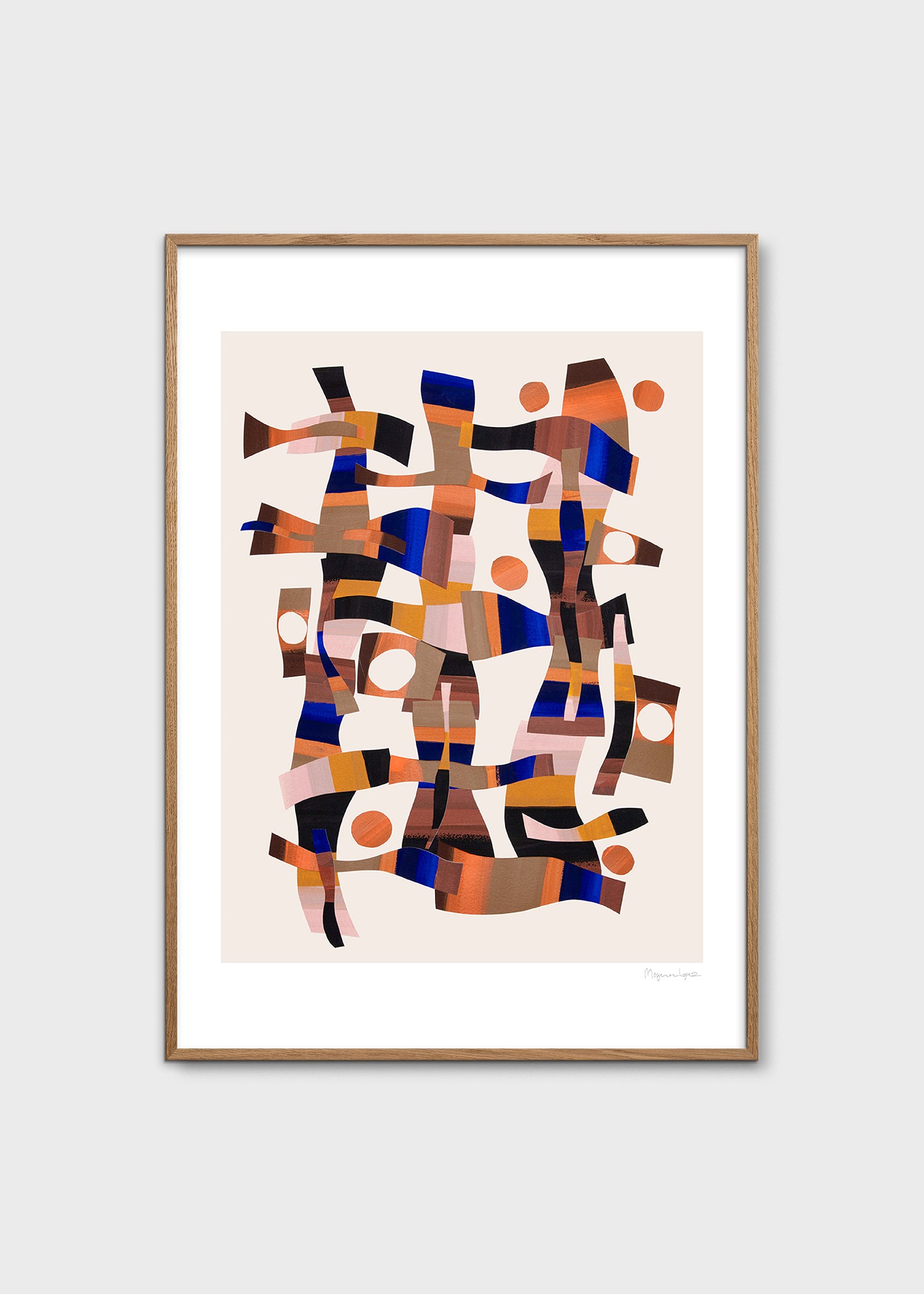 The Poster Club Cross Over Poster 30x40 cm Abstrakt
