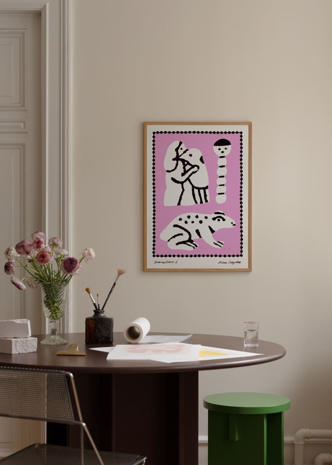 The Poster Club Art Prints Characters 02 Poster A4 Tiermotiv